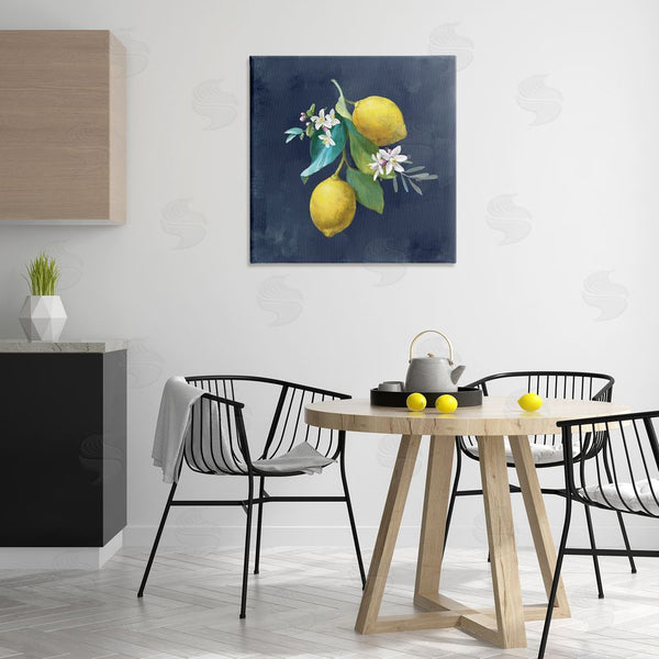 Stupell Industries Danhui Nai | Lemon Cluster On Blue Wall Art