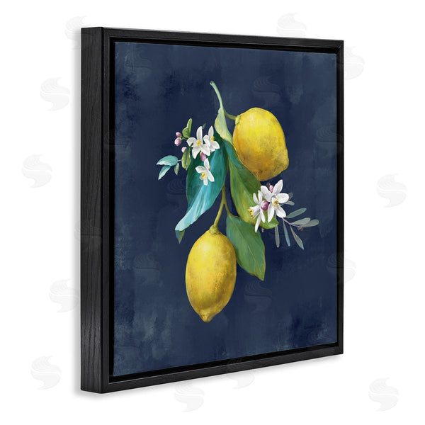 Stupell Industries Danhui Nai | Lemon Cluster On Blue Wall Art