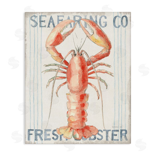 stupell industries Danhui Nai | Nautical Lobster Seafood Sign