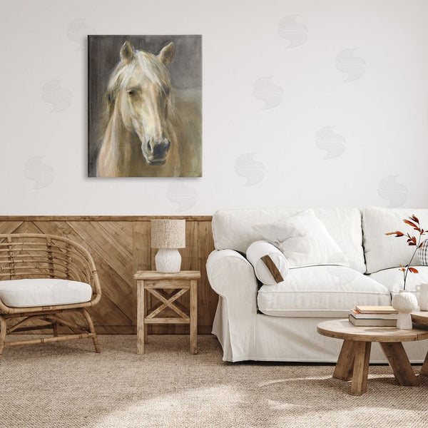 Stupell Industries Danhui Nai | Palomino Horse Portrait Wall Art