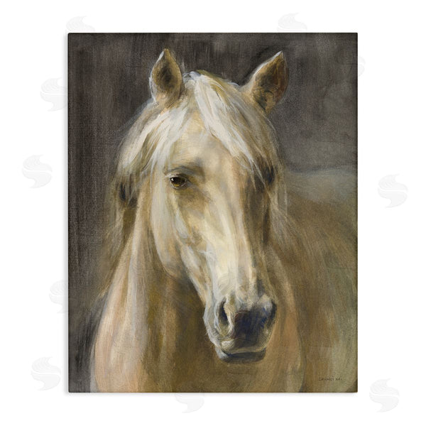 stupell industries Danhui Nai | Palomino Horse Portrait Wall Art
