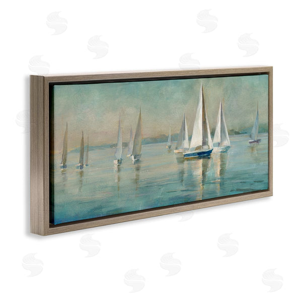 Stupell Industries Danhui Nai | Panoramic Sailing At Sunrise Wall Art