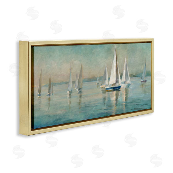 Stupell Industries Danhui Nai | Panoramic Sailing At Sunrise Wall Art