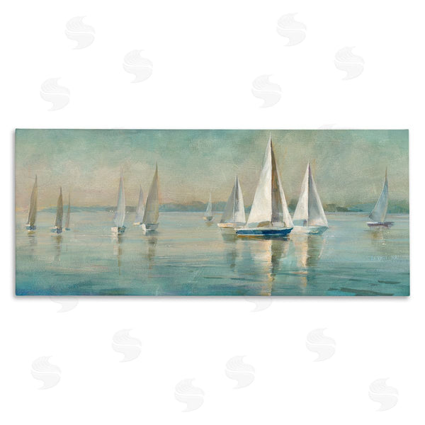 stupell industries Danhui Nai | Panoramic Sailing at Sunrise Wall Art
