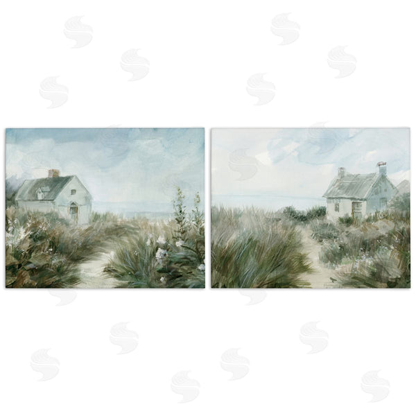 stupell industries Danhui Nai | Paths to Windswept Cottages Wall Art