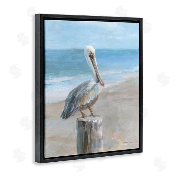 Stupell Industries Danhui Nai | Pelican Perched On Coast Wall Art