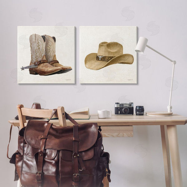 Stupell Industries Danhui Nai | Range Riders Hat & Boots Wall Art