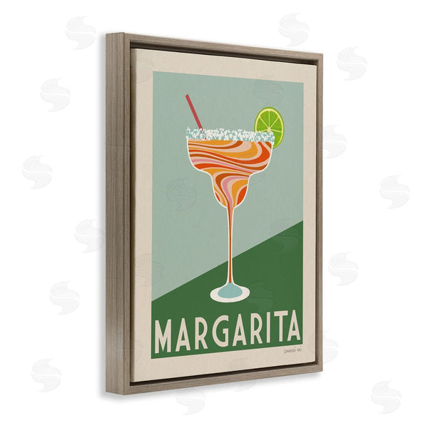 Stupell Industries Danhui Nai | Retro Swirled Margarita