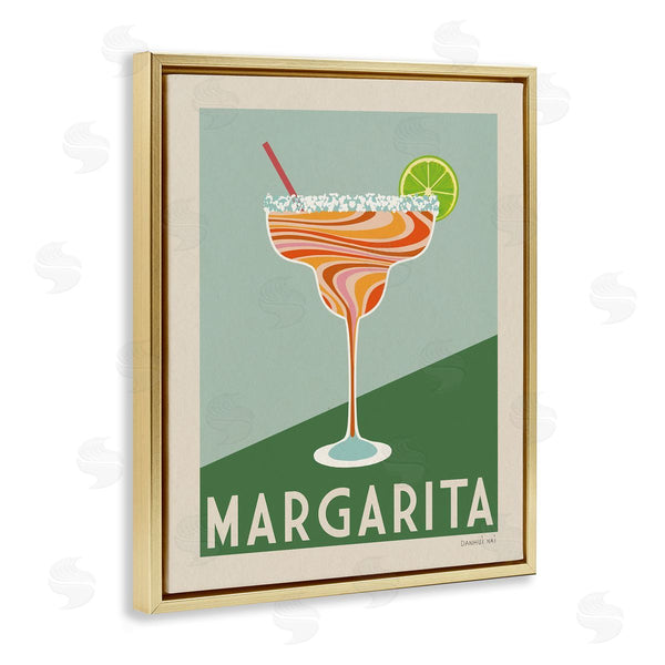 Stupell Industries Danhui Nai | Retro Swirled Margarita