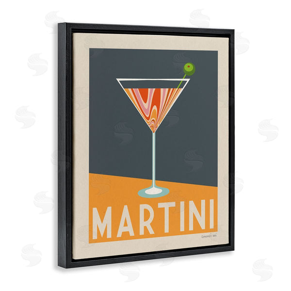 Stupell Industries Danhui Nai | Retro Swirled Martini