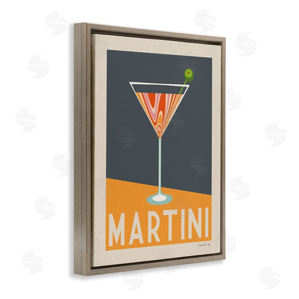 Stupell Industries Danhui Nai | Retro Swirled Martini
