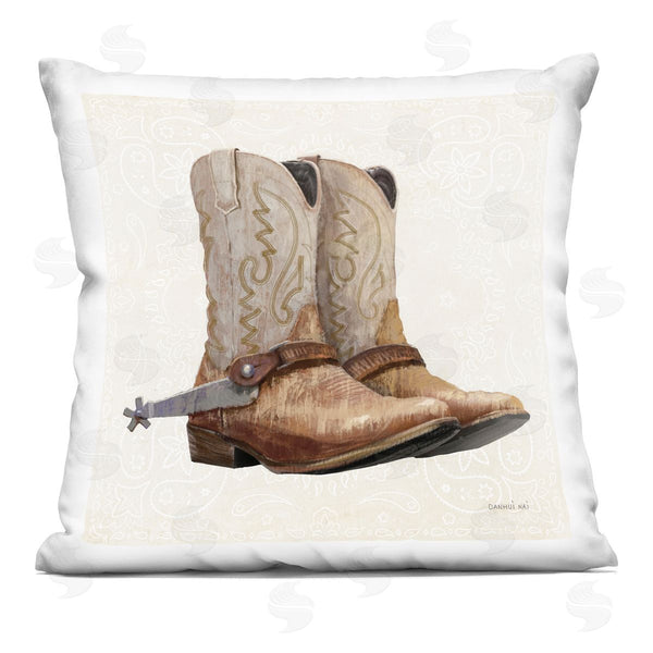 stupell industries Danhui Nai | Riders Of The Range Printed Throw Pillow