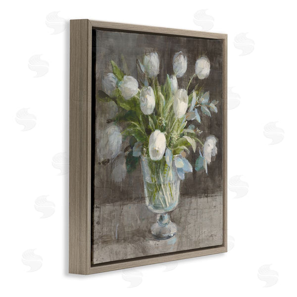 Stupell Industries Danhui Nai | Rustic White Tulip Vase Wall Art