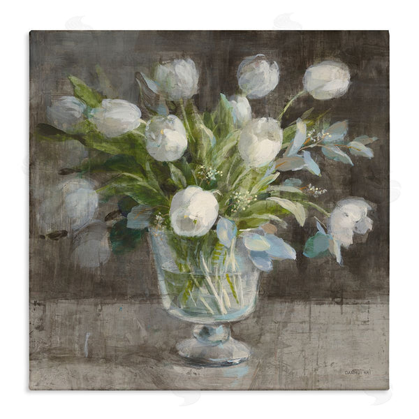 stupell industries Danhui Nai | Rustic White Tulip Vase Wall Art