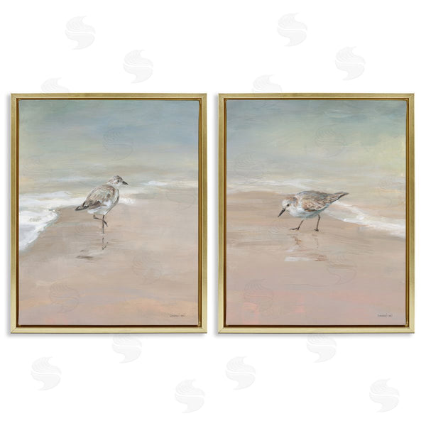 Stupell Industries Danhui Nai | Shorebirds On The Sand Wall Art