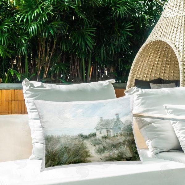Stupell Industries Danhui Nai | Simple Windswept Cottage Printed Throw Pillow