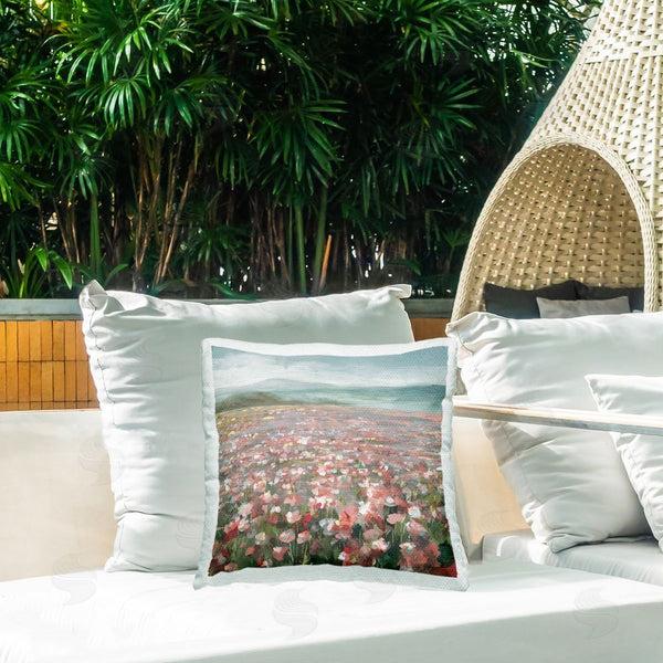 Stupell Industries Danhui Nai | Soft Headland Wildflowers Printed Throw Pillow