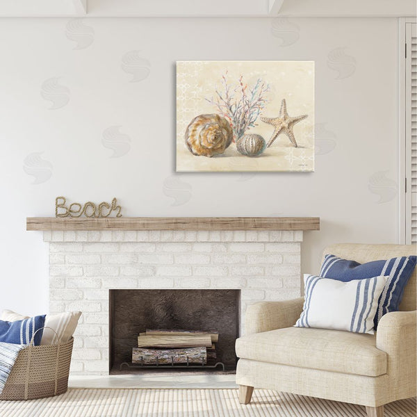 Stupell Industries Danhui Nai | Sunrise Beach Seashells Wall Art