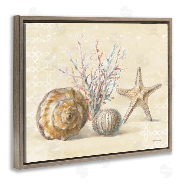 Stupell Industries Danhui Nai | Sunrise Beach Seashells Wall Art