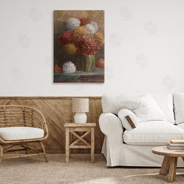 Stupell Industries Danhui Nai | Warm Tone Hydrangea Crop