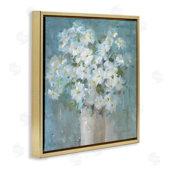 Stupell Industries Danhui Nai | White Daisy Blooms Abstract Flowers