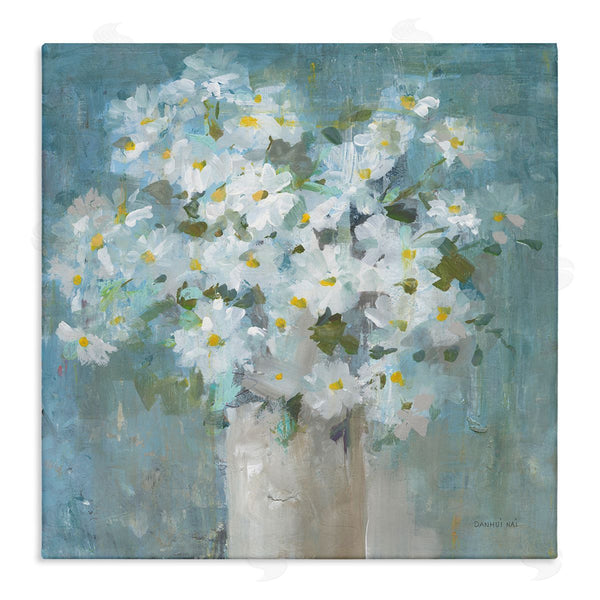 stupell industries Danhui Nai | White Daisy Blooms Abstract Flowers