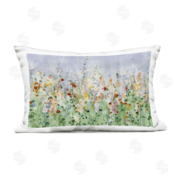 Stupell Industries Danhui Nai | Wild And Free Meadow Printed Throw Pillow