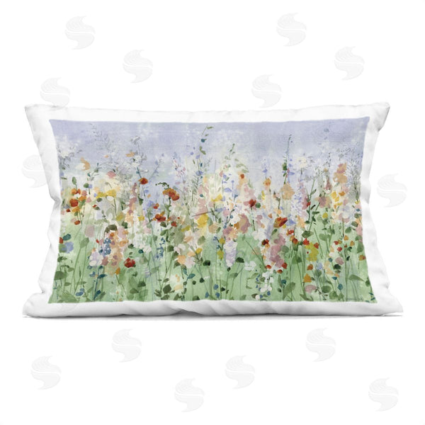 stupell industries Danhui Nai | Wild And Free Meadow Printed Throw Pillow