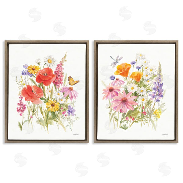 Stupell Industries Danhui Nai | Wildflowers In Bloom Insects Wall Art