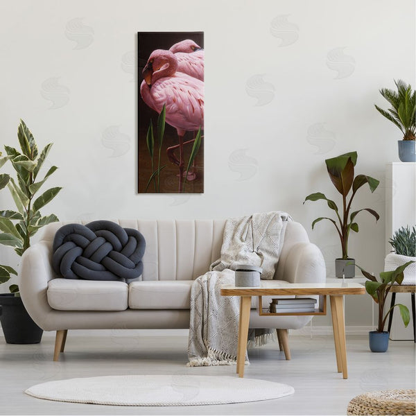 Stupell Industries Daniel Smith | Two Flamingos Pond Nature Wall Art