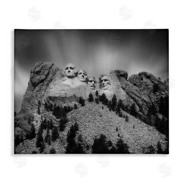 stupell industries Daniel Sproul | Black Hills Mt. Rushmore President Faces Carved Historical Sculptures Wall Art