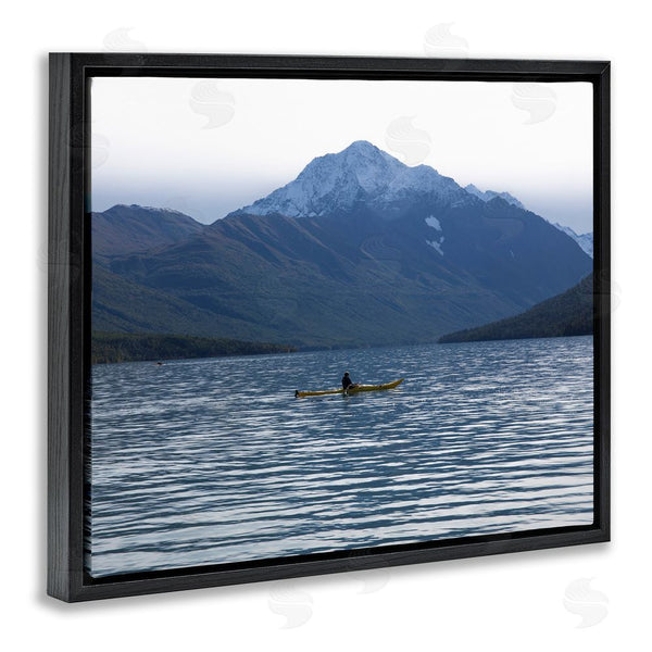 Stupell Industries Daniel Sproul | Canoe & Mountain Lake Wall Art