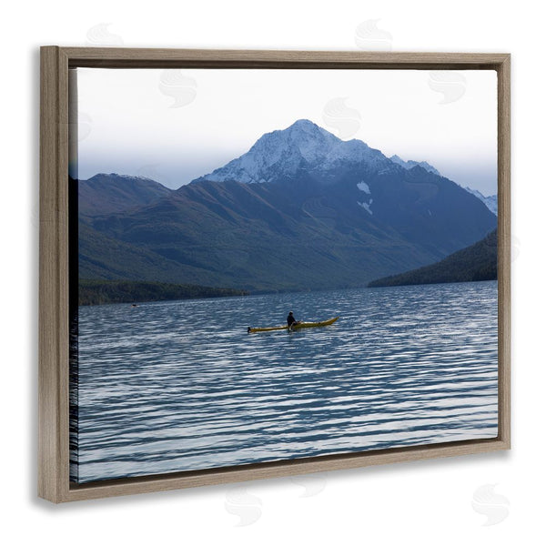Stupell Industries Daniel Sproul | Canoe & Mountain Lake Wall Art
