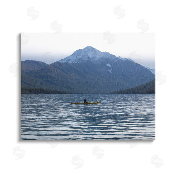 stupell industries Daniel Sproul | Canoe & Mountain Lake Wall Art