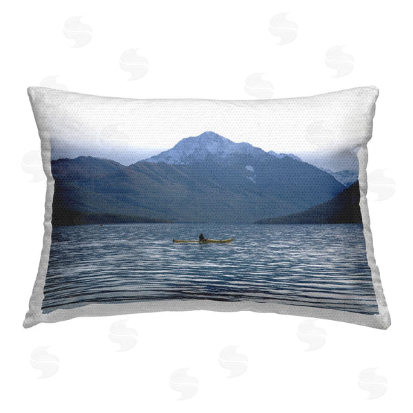 Stupell Industries Daniel Sproul | Canoeing Mountain Scenery