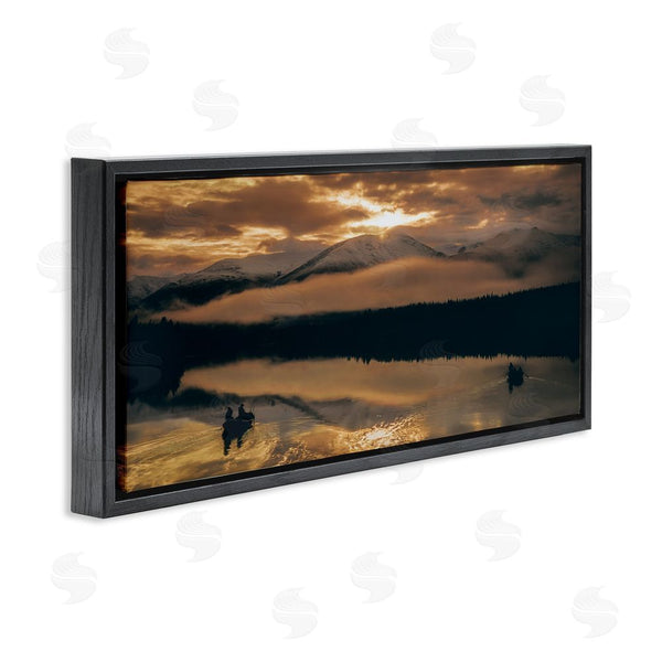 Stupell Industries Daniel Sproul | Cloudy Sunset Boaters Wall Art