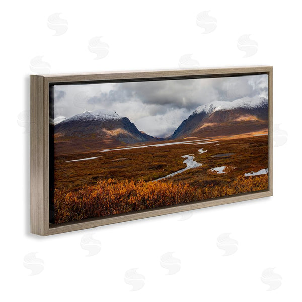 Stupell Industries Daniel Sproul | Distant Snowy Peaks Wall Art