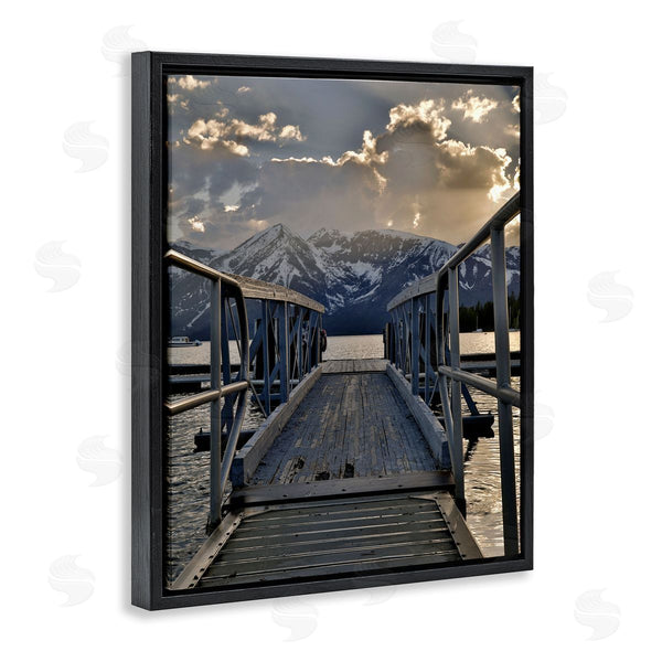 Stupell Industries Daniel Sproul | Dock & Mountain View