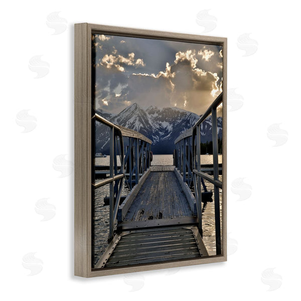 Stupell Industries Daniel Sproul | Dock & Mountain View