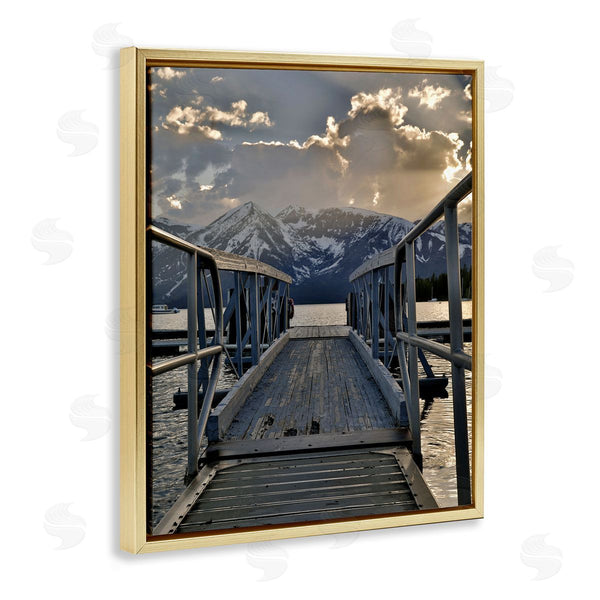 Stupell Industries Daniel Sproul | Dock & Mountain View