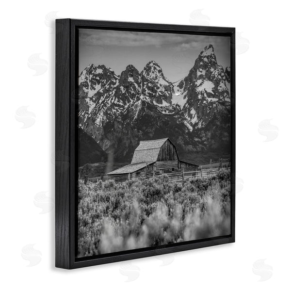 Stupell Industries Daniel Sproul | Farm Barn Mountain Landscape Rural Countryside Photography Wall Art