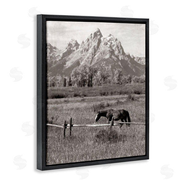 Stupell Industries Daniel Sproul | Horse & Mountain Scenery