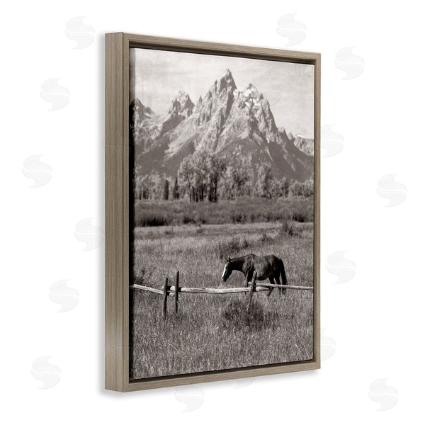 Stupell Industries Daniel Sproul | Horse & Mountain Scenery