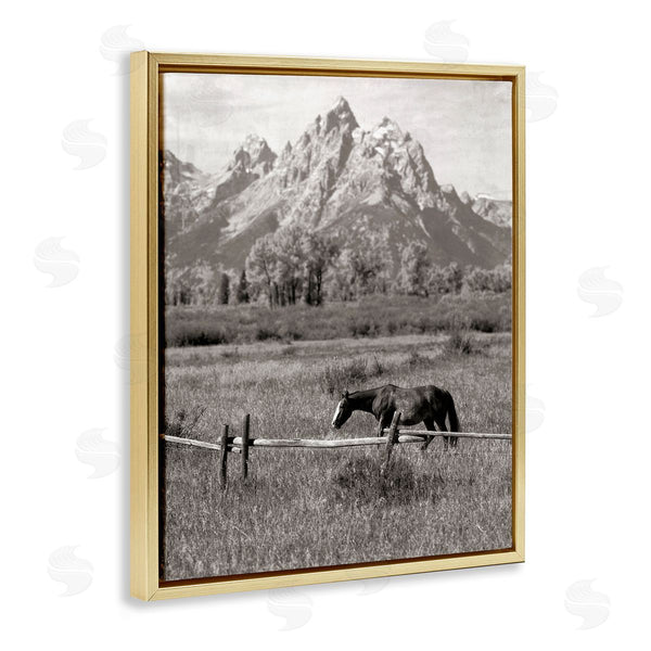 Stupell Industries Daniel Sproul | Horse & Mountain Scenery