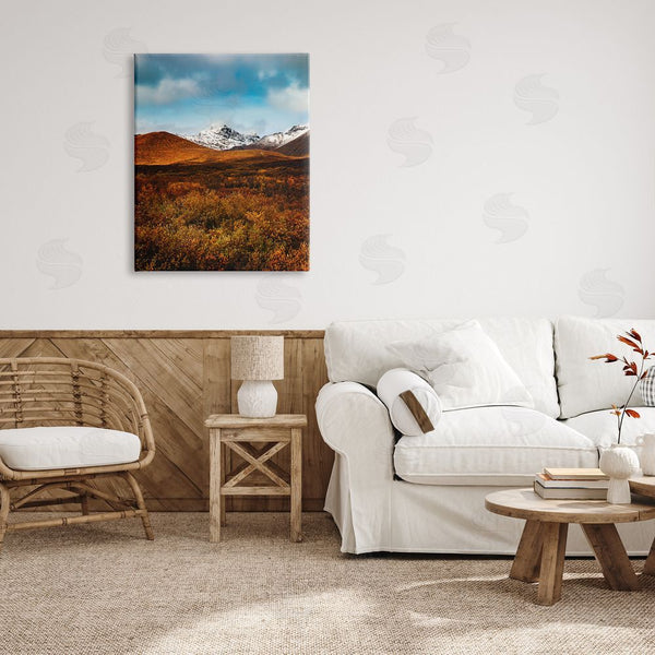 Stupell Industries Daniel Sproul | Icy Mountain Landscape Wall Art