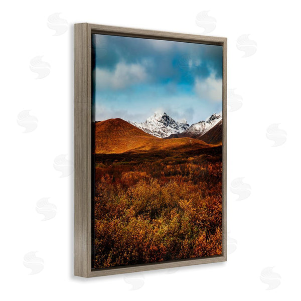 Stupell Industries Daniel Sproul | Icy Mountain Landscape Wall Art