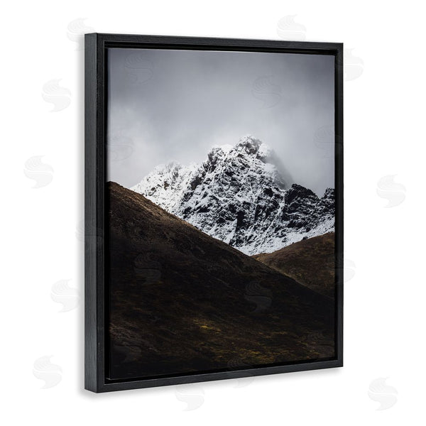 Stupell Industries Daniel Sproul | Icy Mountain Valley Wall Art