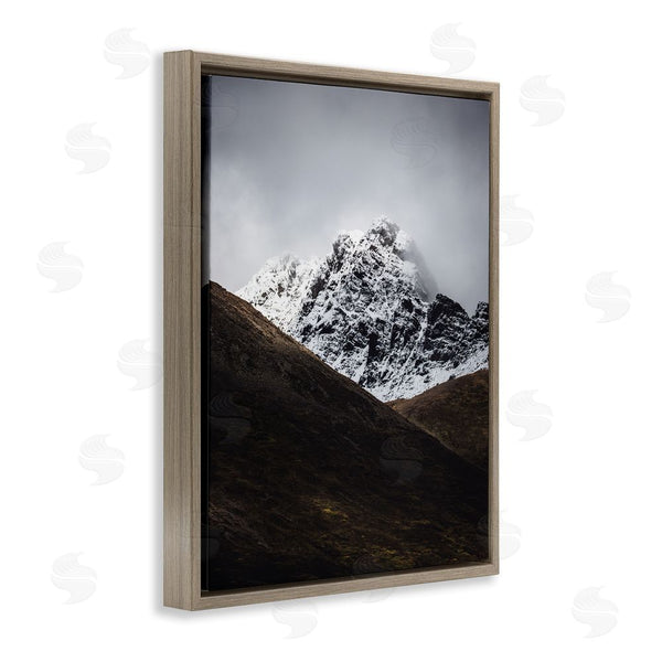 Stupell Industries Daniel Sproul | Icy Mountain Valley Wall Art
