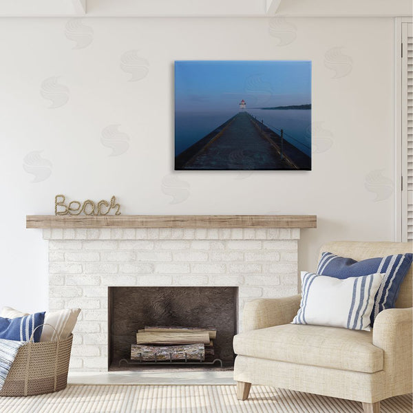 Stupell Industries Daniel Sproul | Lighthouse At Night Wall Art