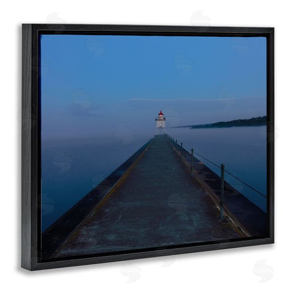 Stupell Industries Daniel Sproul | Lighthouse At Night Wall Art